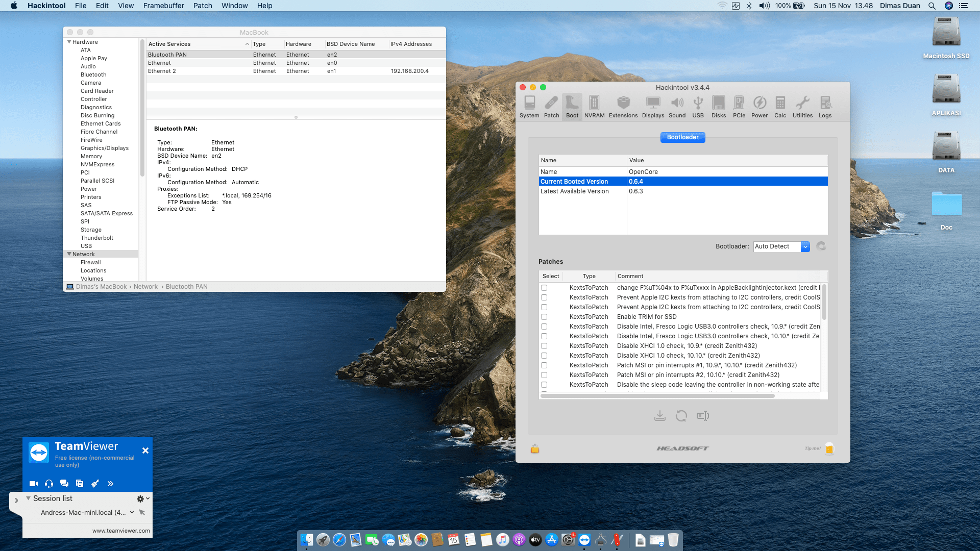 Dell Inspiron G5 15 5587 [CoffeeLake   Intel UHD 630 + I2C]   OpenCore 8